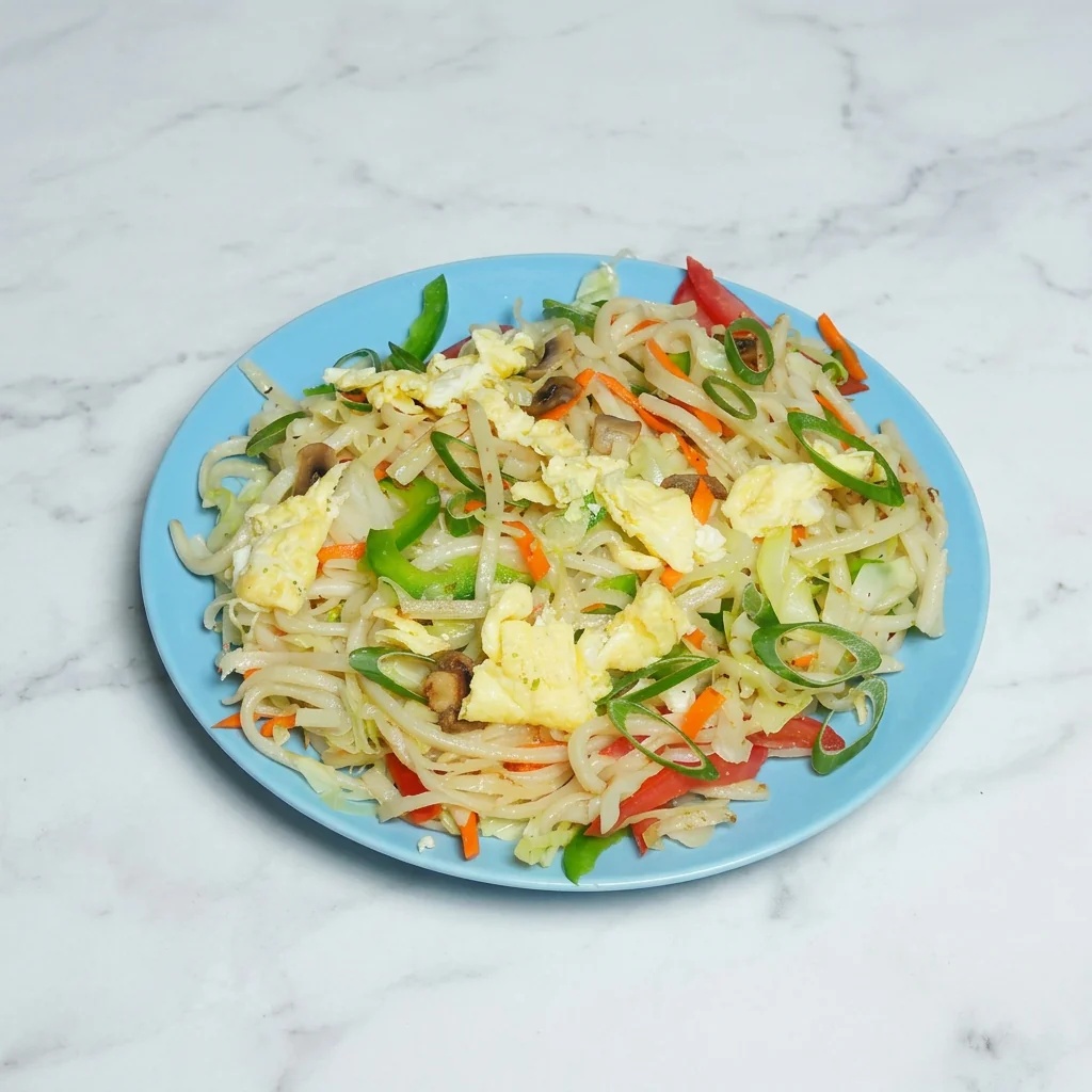 Eggy Vegetable Chow Mein