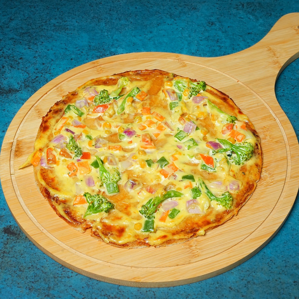 House-Mayo Vegetable Rice-Flour Pizza