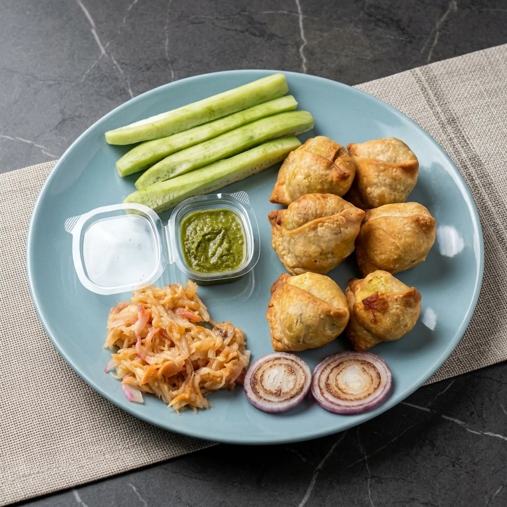 Healthy Shingara Platter