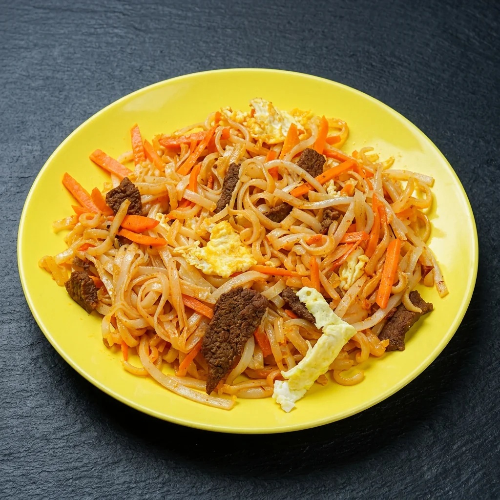 Spicy Beef Chow Mein