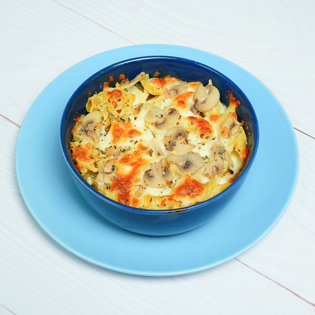 Cheesy Mushroom Pasta