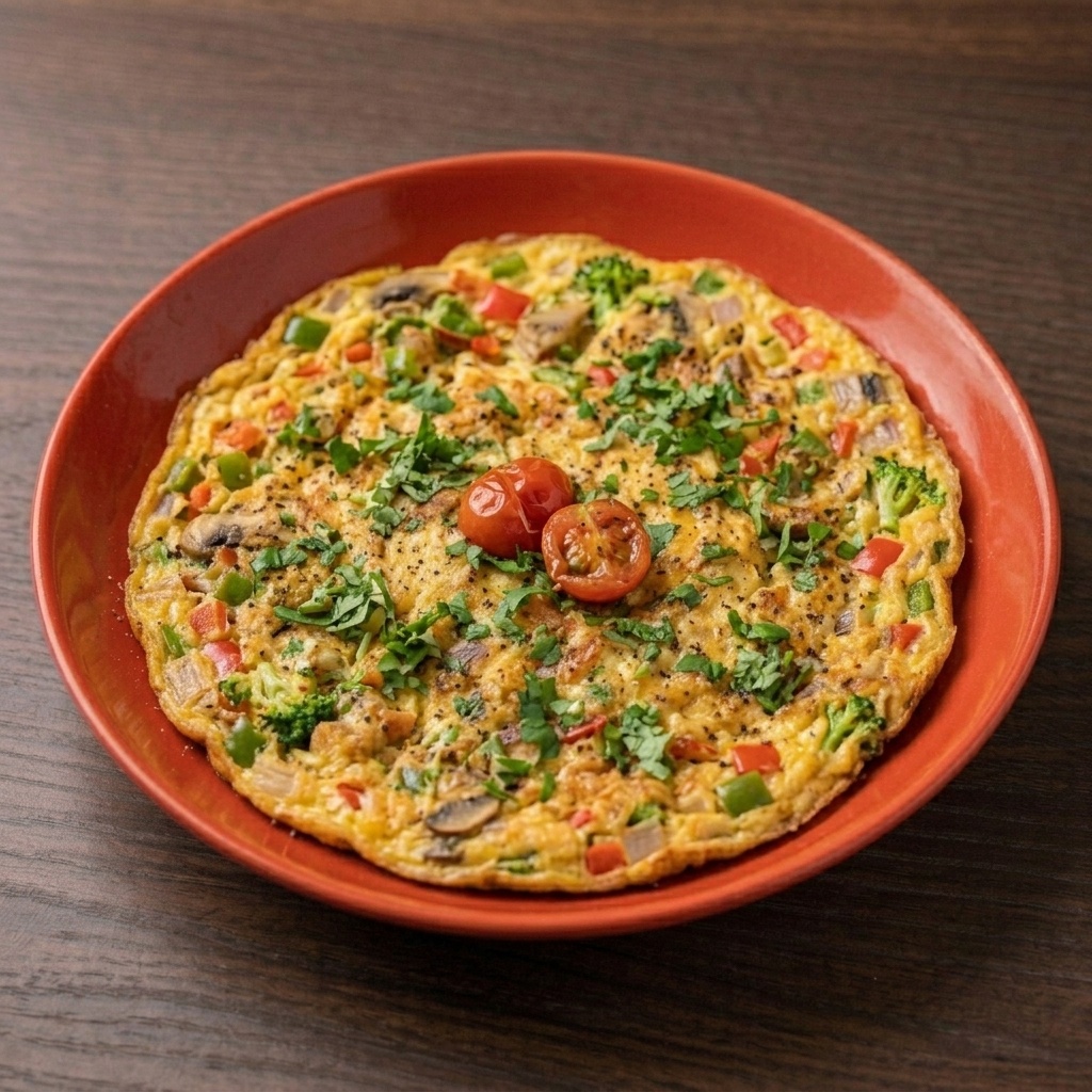 Special Vegetable Egg Omelette