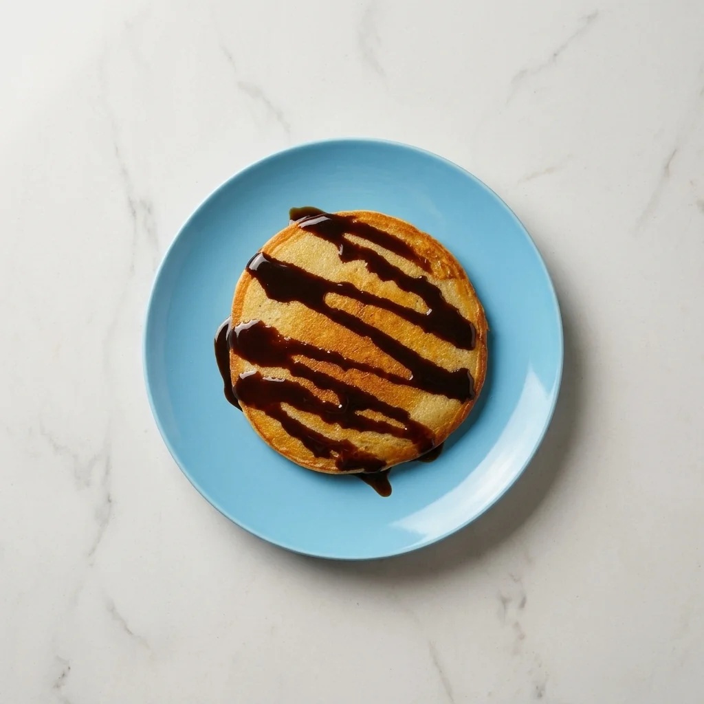 Pancake with Chocolate Sauce