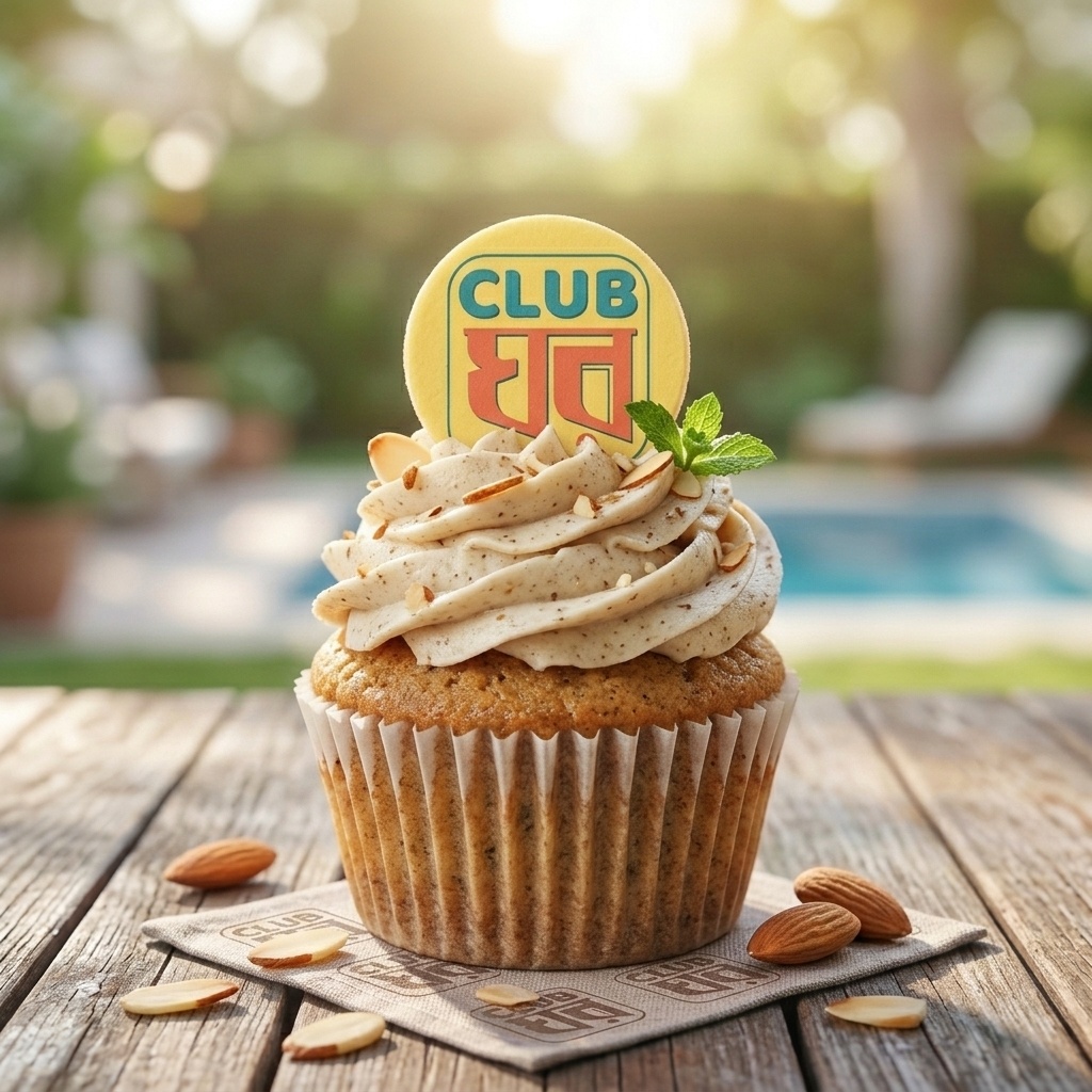 Almond Cupcake